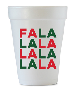 Christmas Foam Cups