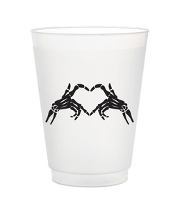 Skeleton Heart Cups