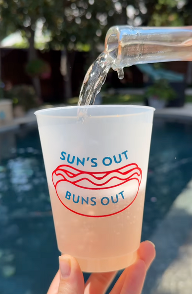 Sun's Out Buns Out Frost Flex Cups