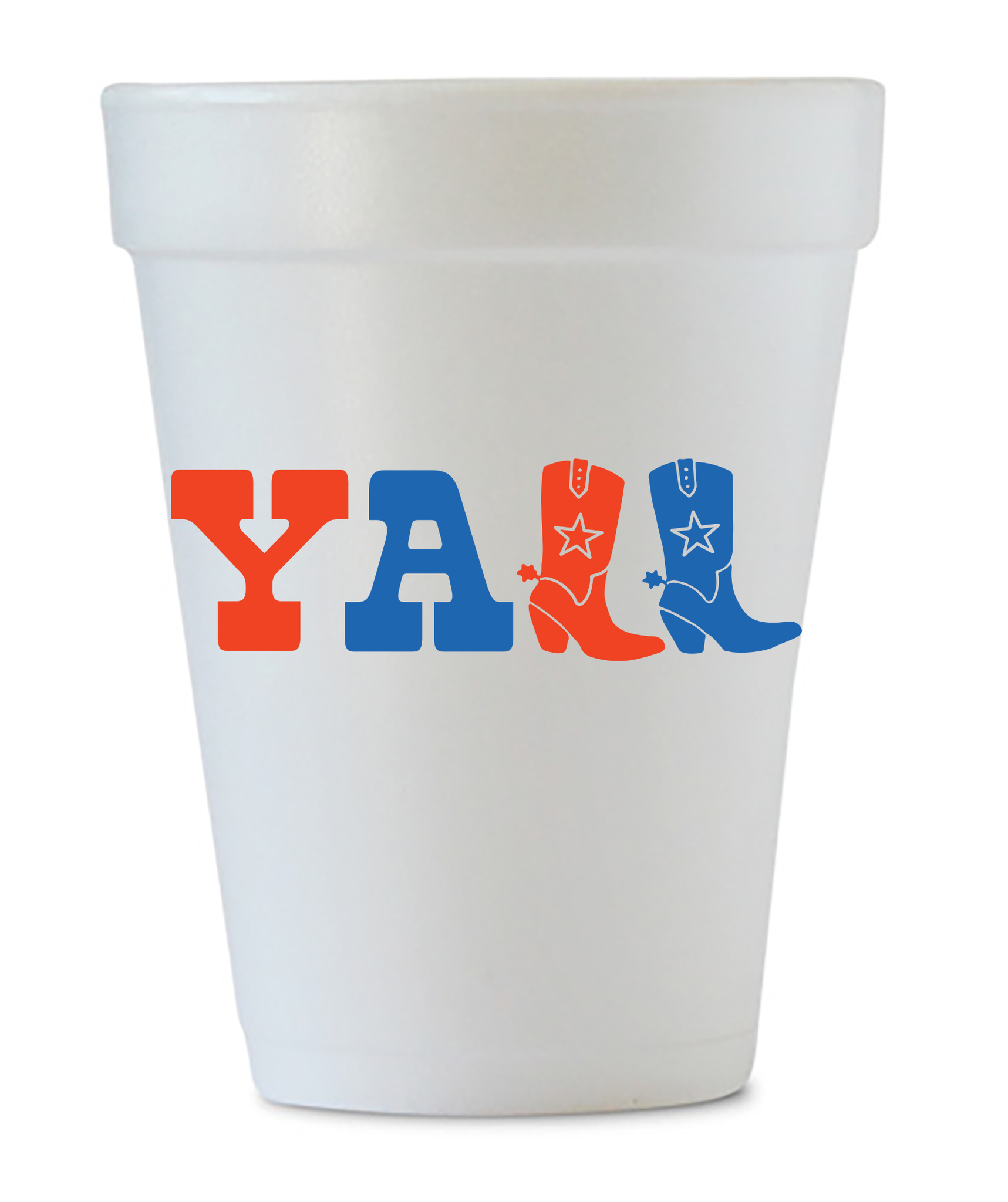 Yall Styrofoam cups