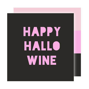 Happy Hallo-Wine Napkins