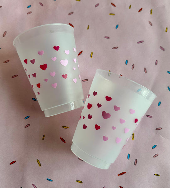 heart frost flex cups