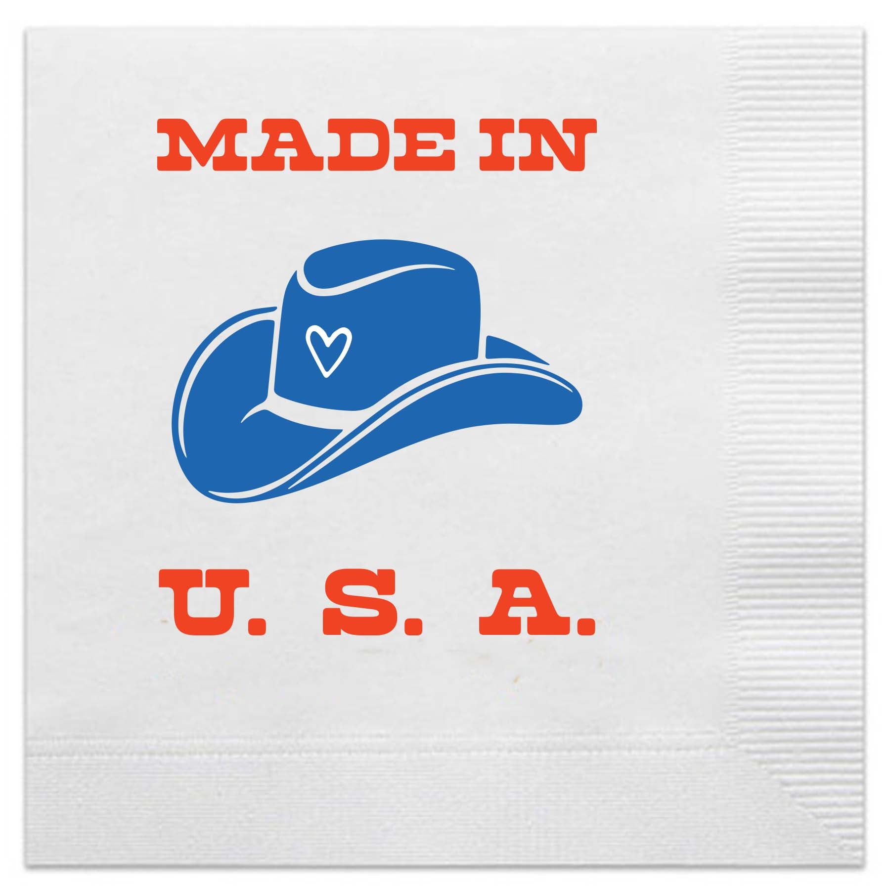 made in USA napkins