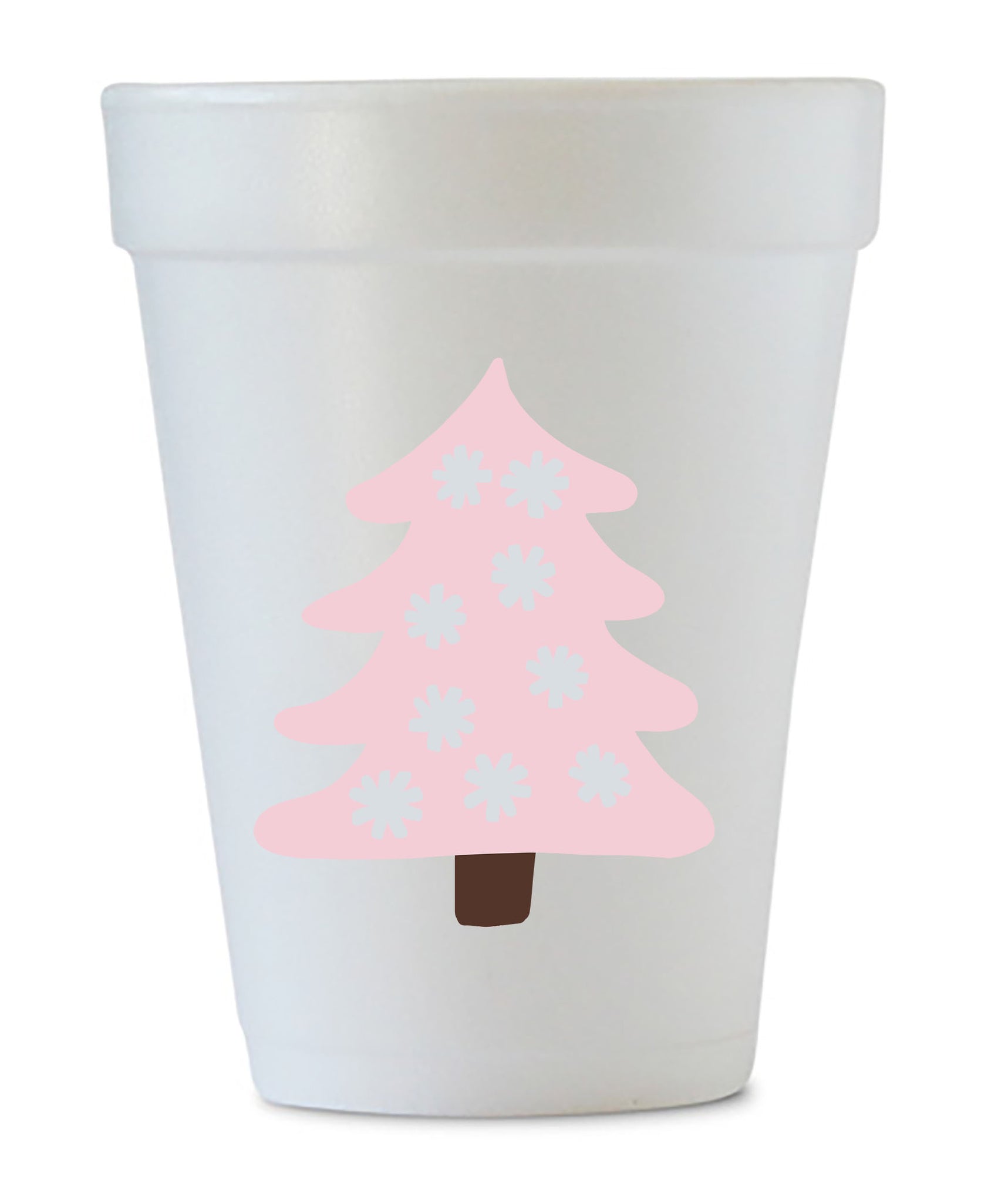 Pine Christmas Foam Cup, 16oz Foam Cup