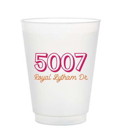 Last Name Styrofoam Cups – Hello Harper