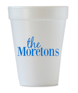 Custom Design Styrofoam Cups